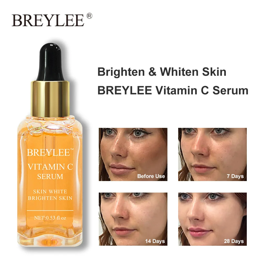 BREYLEE 1 шт. Гиалуроновая кислота vitaminc. Антивозрастная эссенция 24 к Золотая сыворотка питательная отбеливающая и укрепляющая восстанавливающая крем для ухода за кожей