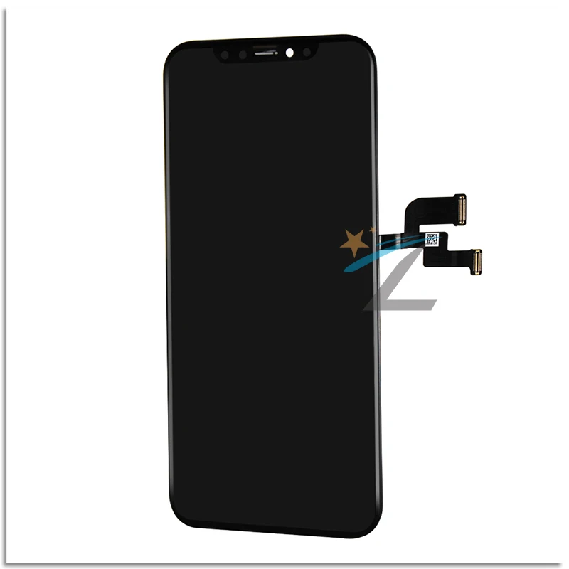 Класс AAA++ OEM OLED для iPhone X XR XS ЖК-экран Замена объектива Pantalla с 3D сенсорным дигитайзером