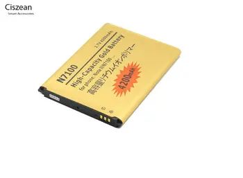 

Ciszean 10pcs/lot EB595675LU Gold Replacement Battery For Samsung Galaxy Note 2 II Note2 N7100 N7102 N7105 I605 T889 4200mAh