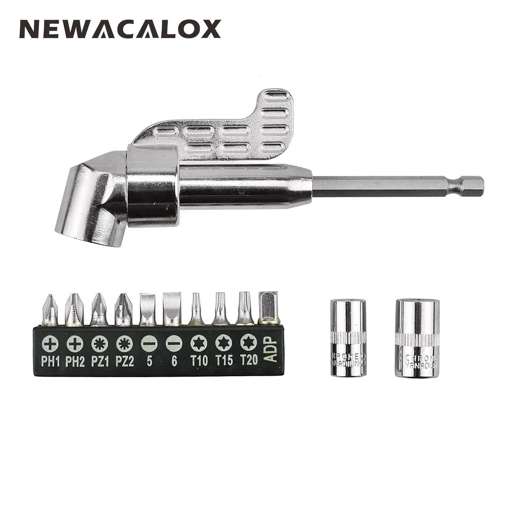 Buy Power Drill Tool Right Angle Driver 105 Degree 1/4 inch Hex