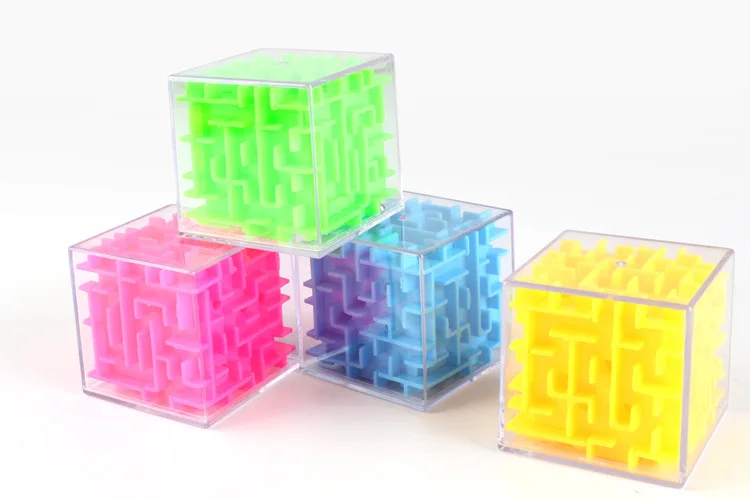 3D Cube лабиринт-головоломка игрушечные лошадки Баланс ручной игры для взрослых снятие стресса мозг вызов образование