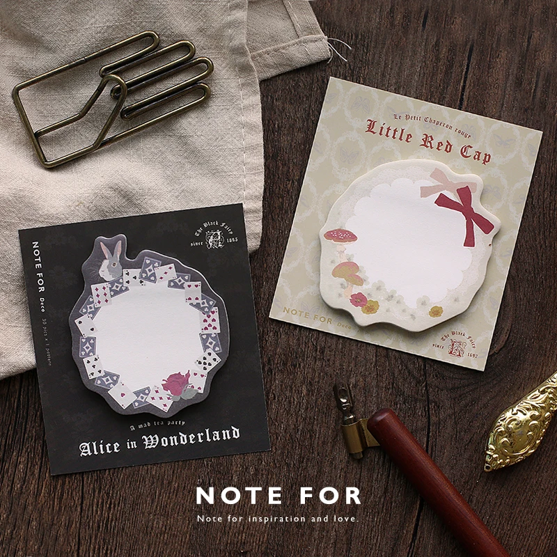 

Dark fairy Alice NOTE FOR Memo Pad Sticky Notes Memo Notebook Stationery Papelaria Escolar School Supplies