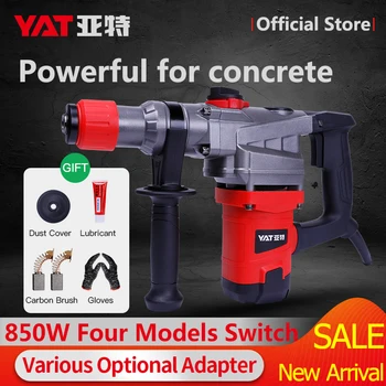 

YAT 220V 4 Functions AC Electric Rotary Hammer with BMC Impact Drill Power Drill Electric Drill