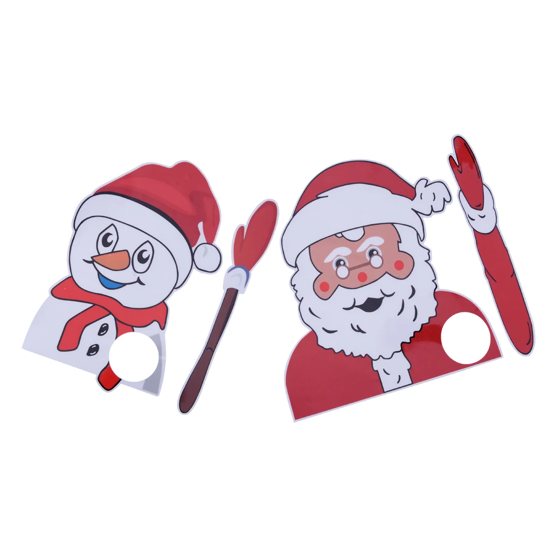 

CITALL PVC Universal Car Rear Windscreen Waving Arm Wiper Sticker Christmas Santa Claus Snowman Decals Styling Decor