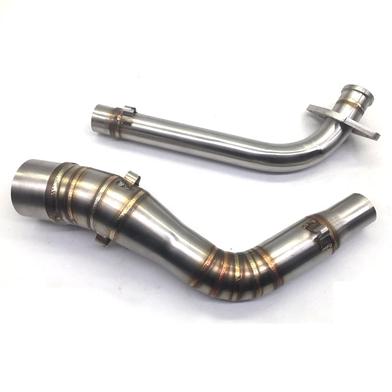 

free shiping exhaust motorcycle muffler Full System Exhaust for YAMAHA NMAX 155 NMAX155 NMAX 125 NMAX125 2015-2017