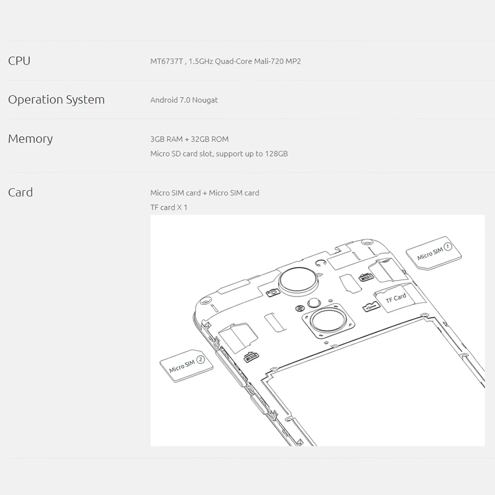 Cubot Note Plus, отпечаток пальца, 5,2 дюймов, FHD, четырехъядерный смартфон, 3 Гб ram, 32 ГБ rom, 16 МП, Android 7,0, 4G, LTE, смартфон