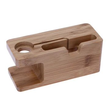 

Wooden Mobile Phone Charger Stand Charging Dock Station Desktop Charger Stand Base Bracket Holder For Apple Watch For iphone