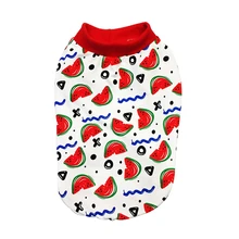 Большой Рубашка с рисунком «Собаки» изготовленный на заказ для домашних животных летние Hawaii для маленького, небольшого питомца пальто наряд панель в форме французского бульдога терьер Прямая Одежда для кошек