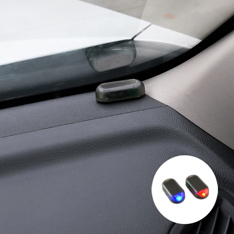 

1PCS Universal Solar Power Car Alarm Lamp Security System Warning Theft Flash For Jaguar XF XJ XJS XK S-TYPE Volvo S40 S60 S80