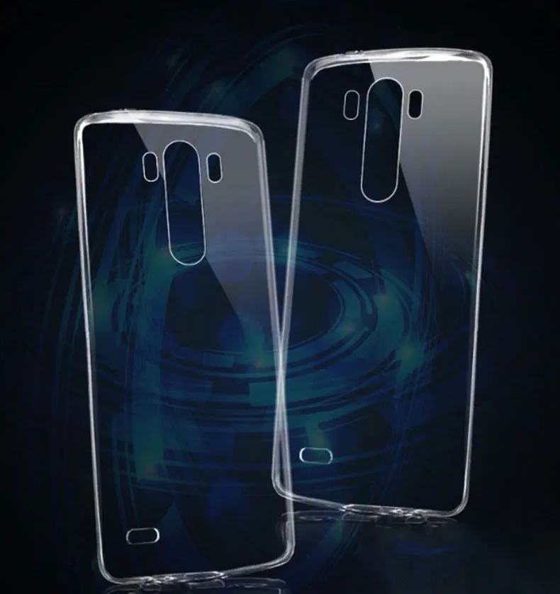 2016 Cell Phone Ultra thin shell Slim Crystal TPU soft Case Cover Back Skin Shell protector For LG G4 Stylus G Stylo |