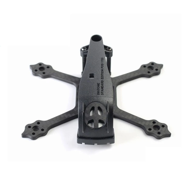 Diatone 2019 GT R249 95 мм 2 дюймовый прозрачный/белый/черный FPV комплект гоночной рамы из