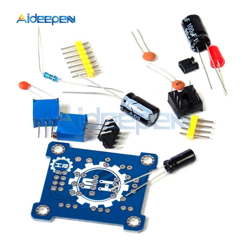 10pcs NE555 adjustable frequency pulse generator module Arduino Smart Car M92