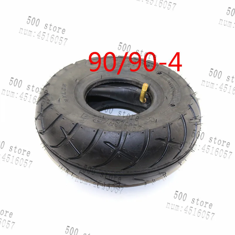 

High Quality Gas/Electric Scooter Tires 90/90-4 out tire and inner tire(10inch) On-road Tyres for many scooter