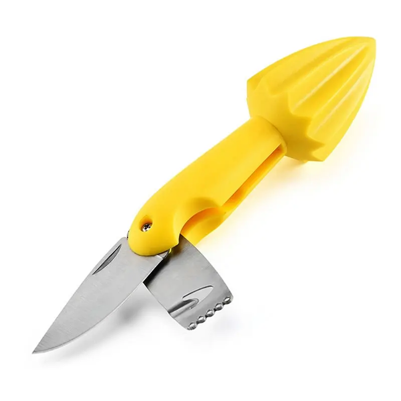 Buy 3 in 1 Lemon Reamer with Knife Manual Lemon Orange