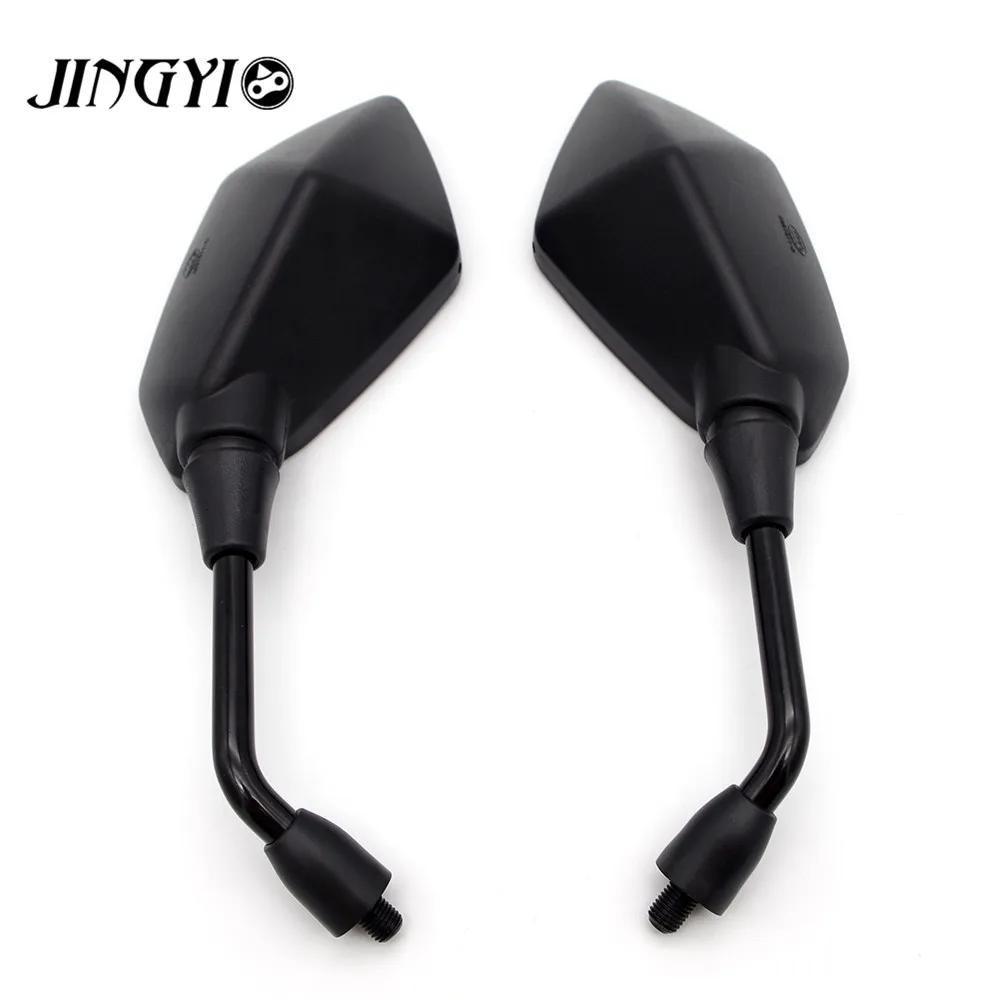 

Black motorcycle Scooter accessories rearview mirrors retrovisor moto FOR Ducati Scrambler vespa piaggio Honda Yamaha Kawasaki