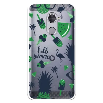 

Stand case costume drawing Hello Summer Blue WP007 for Vodafone Smart V8