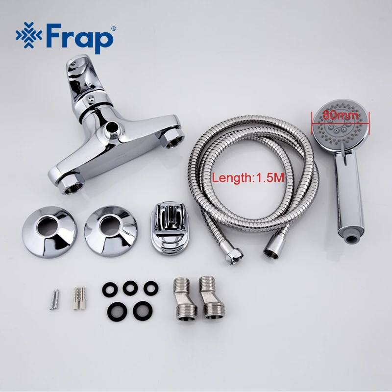 Frap 1 Set Simple Style Bath Shower Faucet Cold