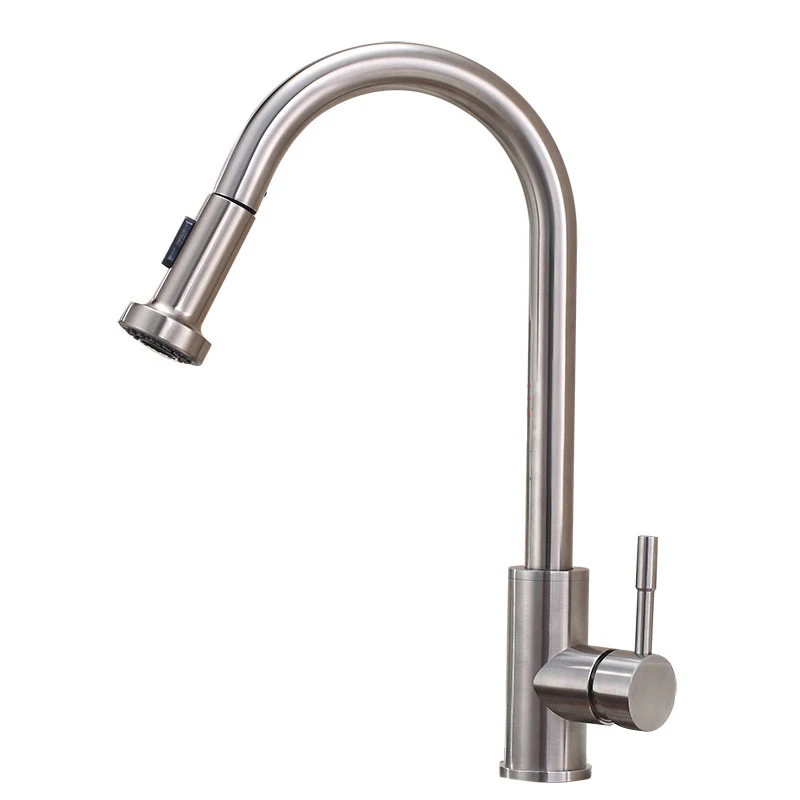 kitchen water faucet sus 304 stainless steel extractable kitchen faucet water kitchen water faucet sus 304 stainless steel extractable kitchen faucet water