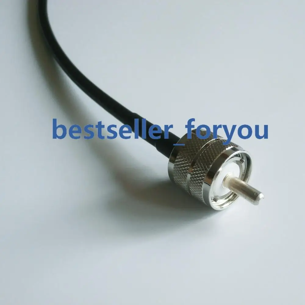 SMA Гнездовой к UHF Male PL259 ВЧ кабель с прямым свиным хвостом соединительный RG58 50