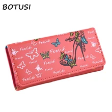 BOTUSI Fashion Women Wallets Cards ID Holder PU Leather Lady Handbags Moneybags Long Coin Purse Flower Woman Wallet Burse Bags BOTUSI Fashion Women Wallets Cards ID Holder PU Leather Lady Handbags Moneybags Long Coin Purse Flower Woman Wallet Burse Bags