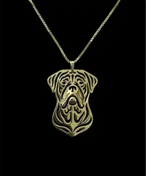 

DAGNGAO fashion Handmade Dogue de Bordeaux pendant choker Necklace for women dog charm jewelry necklace Pet Lovers Gift Idea