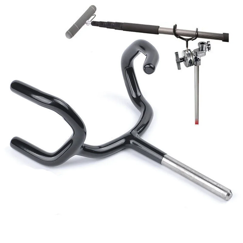 Metal C Stand Audio Microphone Mic Boom Pole Holder Boompole Support