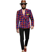 Мужская одежда в африканском стиле мужские куртки и пальто с длинными рукавами для мужчин s приталенный Блейзер Куртка Дашики мужчин плюс размер 6XL WYN285