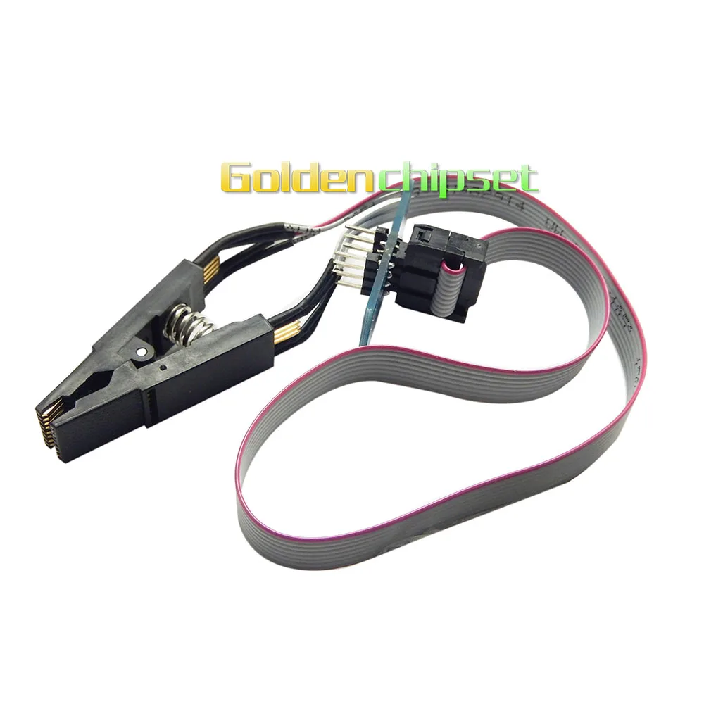 

IC Test Clip with SPI Cable For SOIC16 SOP8 CLIP SOP Flash Chip Programmer BIOS TL866A/CS