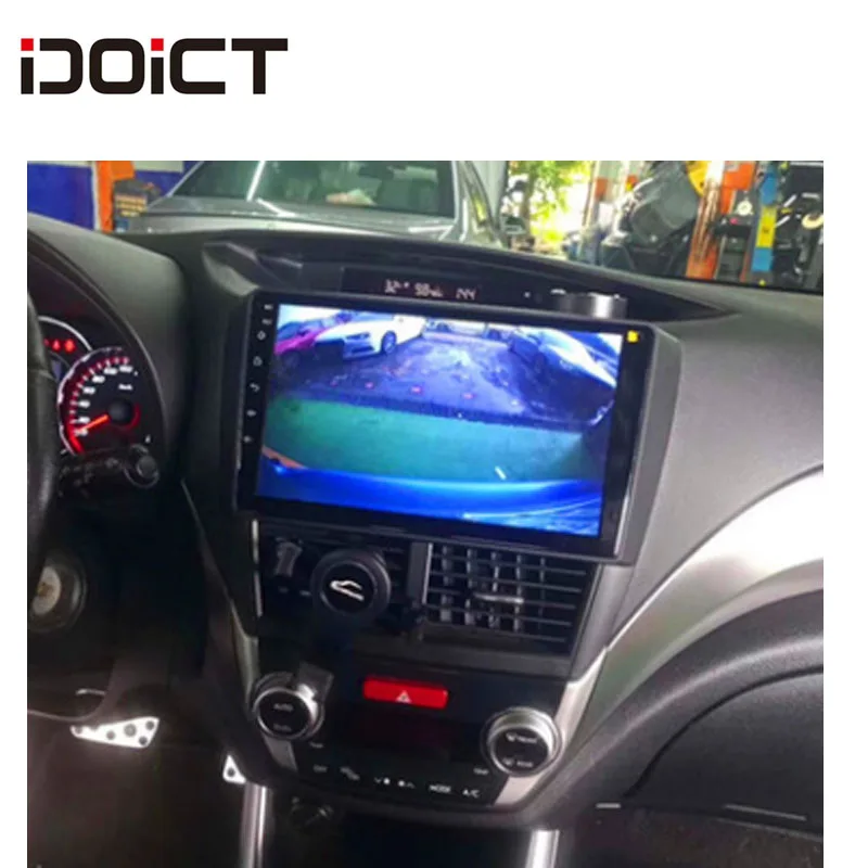 Excellent IDOICT Android 8.1 Car DVD Player GPS Navigation Multimedia For SUBARU Forester Radio 2008-2012 car stereo 5