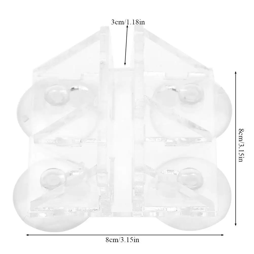 Аквариумный фильтр присоска для рыбы разделитель аквариума монтажная плата Зажим поддержка - Цвет: Белый