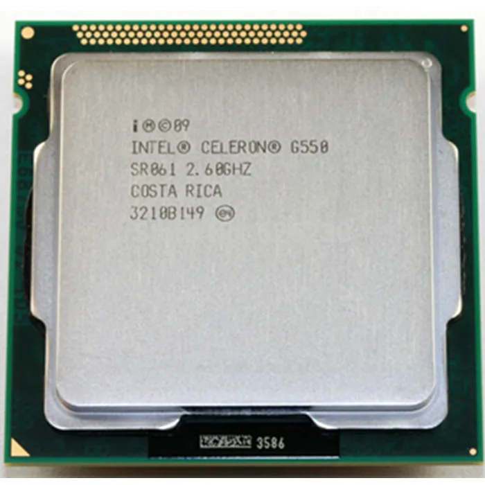 Lntel G550 настольный процессор 2,6 ГГц L3 2 Мб/5.0GT/s процессор LGA 1155 1155pin процессор(Рабочая