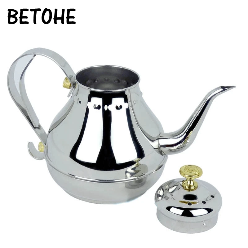 Betohe 1.2L Нержавеющая сталь чайник утолщение Индукционная специальная кастрюля