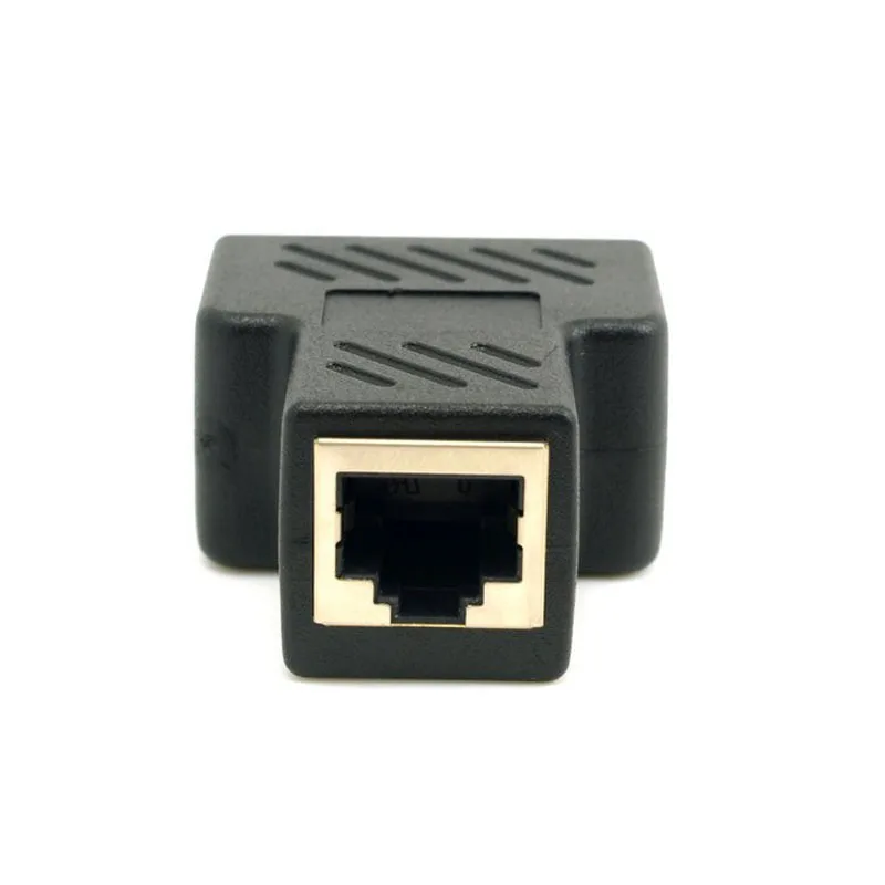 STP UTP Cat6 RJ45 8P8C разъем к двойному Сплиттер сетевой Ethernet Патч корд адаптер|cat6 splitter|plug