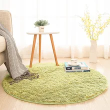 Urijk пушистый круглый коврик ковры Декор Ковер из искусственного меха плюшевые ковры для спальни мохнатый ковер современный коврик для дома гостиной