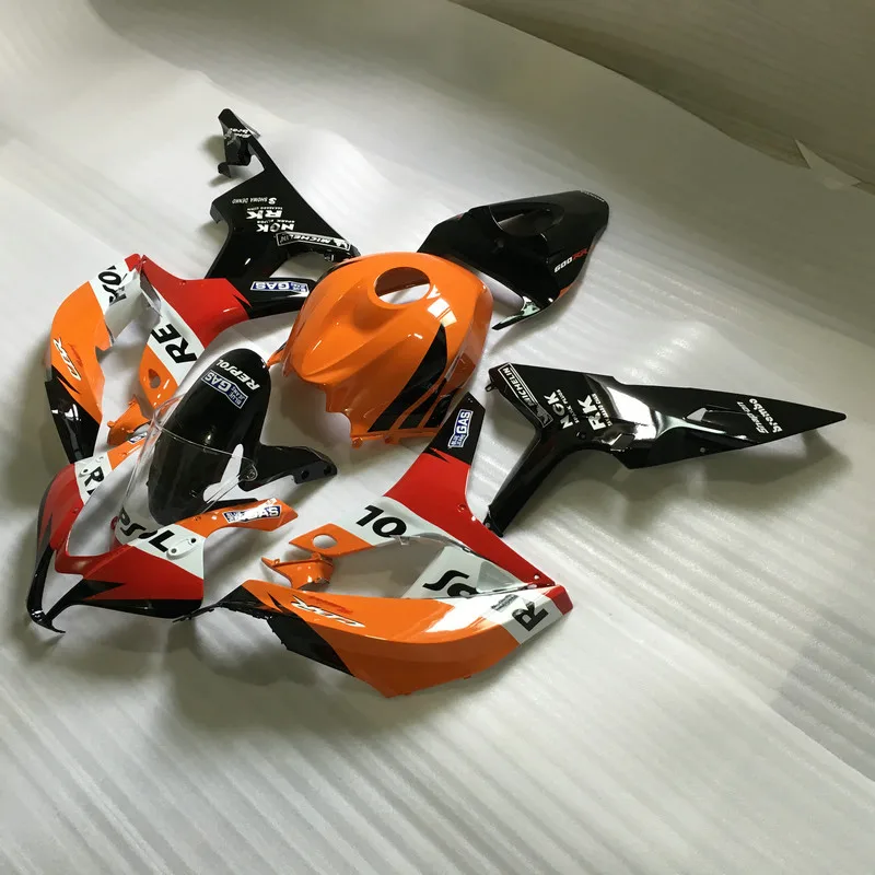 Комплект обтекателей для мотоцикла HONDA CBR600RR F5 07 08 CBR600 RR CBR 600RR 2007 2008 белый и черный