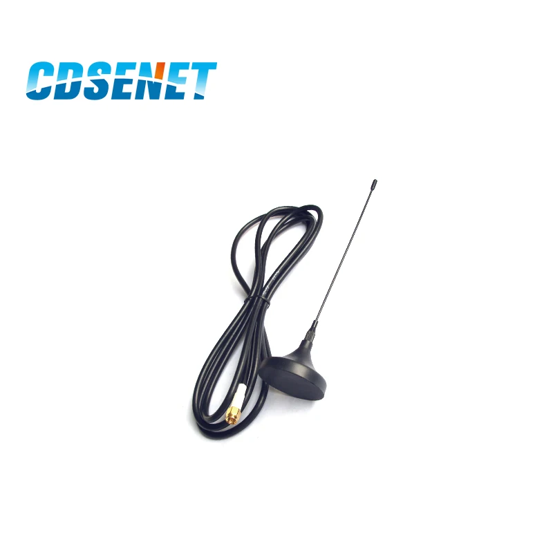 2Pcs 433MHz Wifi uhf Antenna SMA Male High Gain TX433-XP-200 4dBi 2m Extension Cable 433 MHz rf Sucker Antenna Magnetic Base 2Pcs 433MHz Wifi uhf Antenna SMA Male High Gain TX433-XP-200 4dBi 2m Extension Cable 433 MHz rf Sucker Antenna Magnetic Base