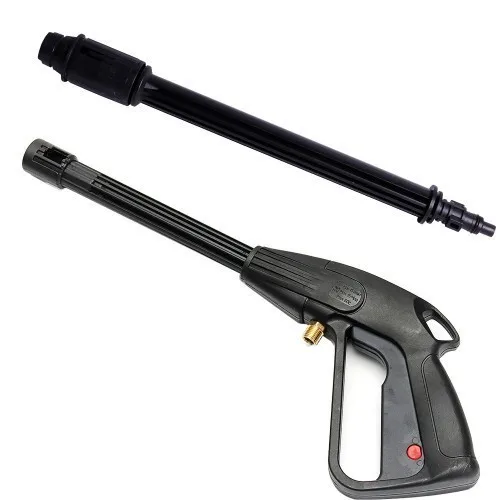 USEU160bar M14 пистолет-распылитель высокого давления, регулируемый водяной пистолет, пенная насадка для чемпиона/молотка, мойка высокого давления - Цвет: Синий