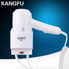 Отель настенный фен для волос для укладки волос Термостатический защита от перегрева автоматически отключается Электрический Фен