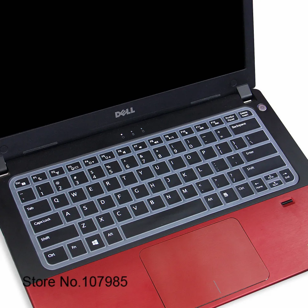 Ультратонкий силиконовый чехол для клавиатуры ноутбука DEll vostro 14 5000 V5460 V5470 V5480 5460
