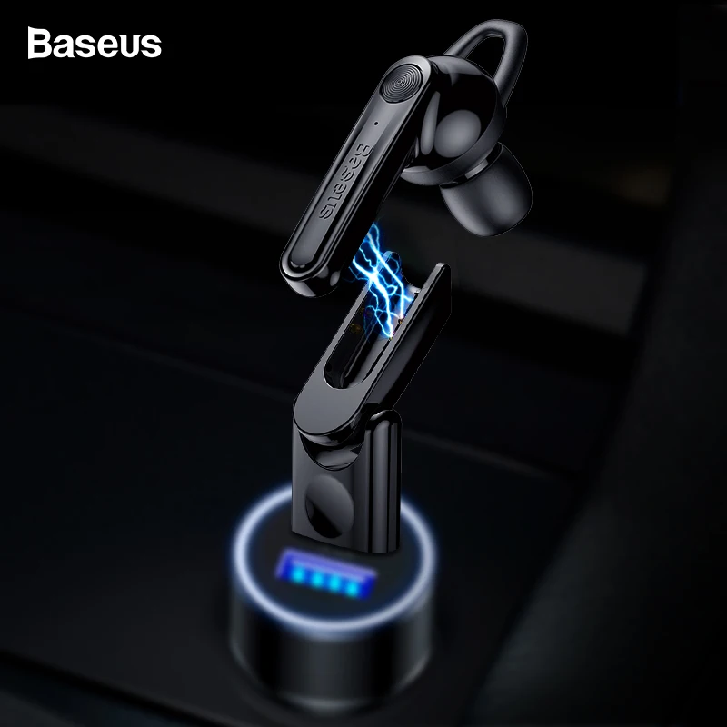 Беспроводные Bluetooth наушники Baseus, магнитные наушники с зарядкой через usb, стерео наушники с микрофоном для iPhone, Xiaomi