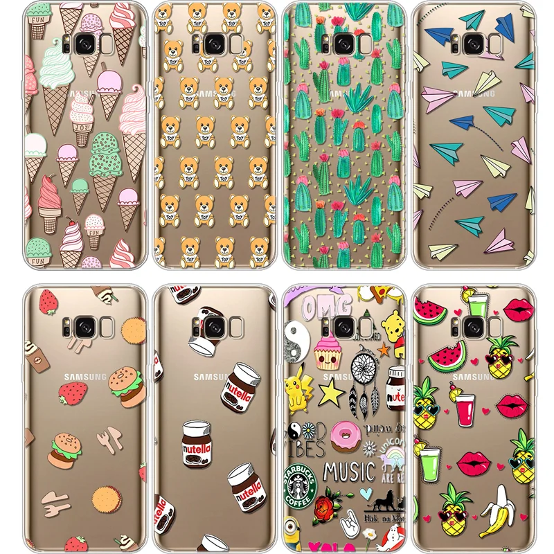 

Transparent TPU Case For Samsung Galaxy A3 A5 A6 A7 J1 J2 Pro J5 J6 2015 2016 2018 For Samsung Note 3 4 5 S3 S4 S5 Mini Cover