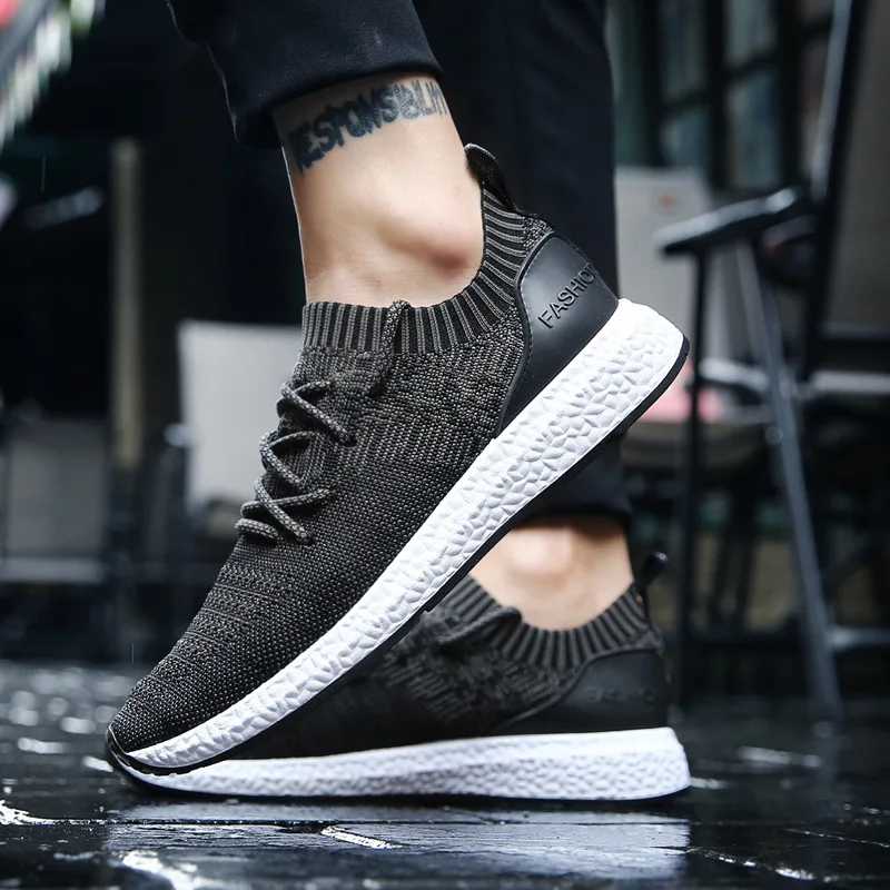Мужская Вулканизированная обувь Осенняя модная повседневная Zapatos De Hombre