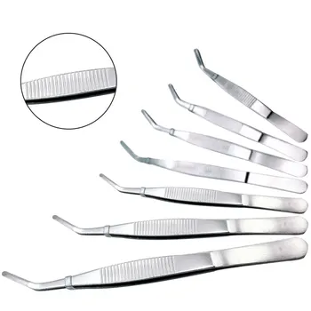 

Stainless Steel Pliers Elbow Tweezers Medical Repair Tools 12.5cm/14cm/16cm/18cm/20cm/25cm/30cm Clip Tool Hand Tools