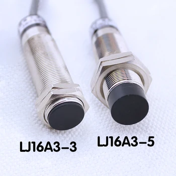 

M16 3mm 5mm DC6~36V Cylinder Inductive Proximity Sensor Switch LJ16A3-3(5)-Z/BX/AX/CX/BY/AY/CY/EX/DX 2/3/4-wire PNP/NPN NO NC