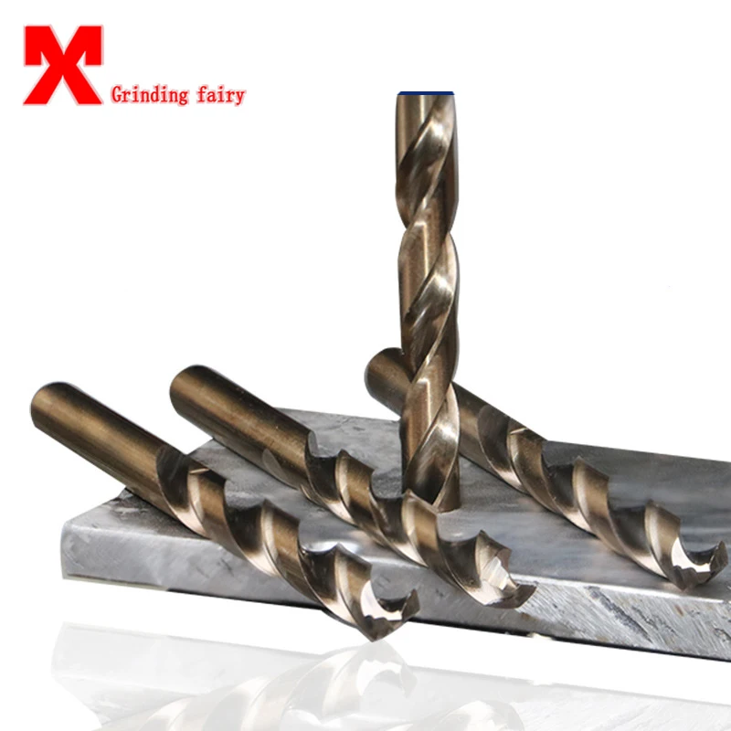 

MX Drill Bit Twist Three-Edged High Cobalt Straight Handle Stainless Steel Perforator High Speed Steel All Grind Woodworking
