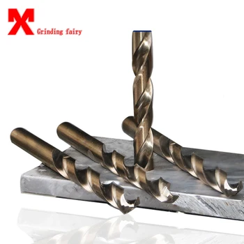 

MX Drill Bit Twist Three-Edged High Cobalt Straight Handle Stainless Steel Perforator High Speed Steel All Grind Woodworking