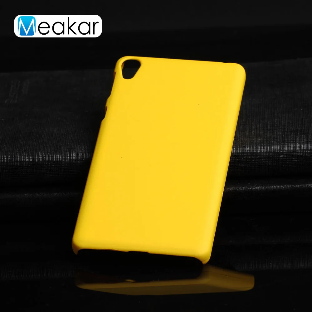 Матовый пластиковый чехол для sony Xperia E5 чехол для sony Xperia E5 E 5 Dual F3311 F3313 чехол-лента на заднюю панель - Цвет: Yellow