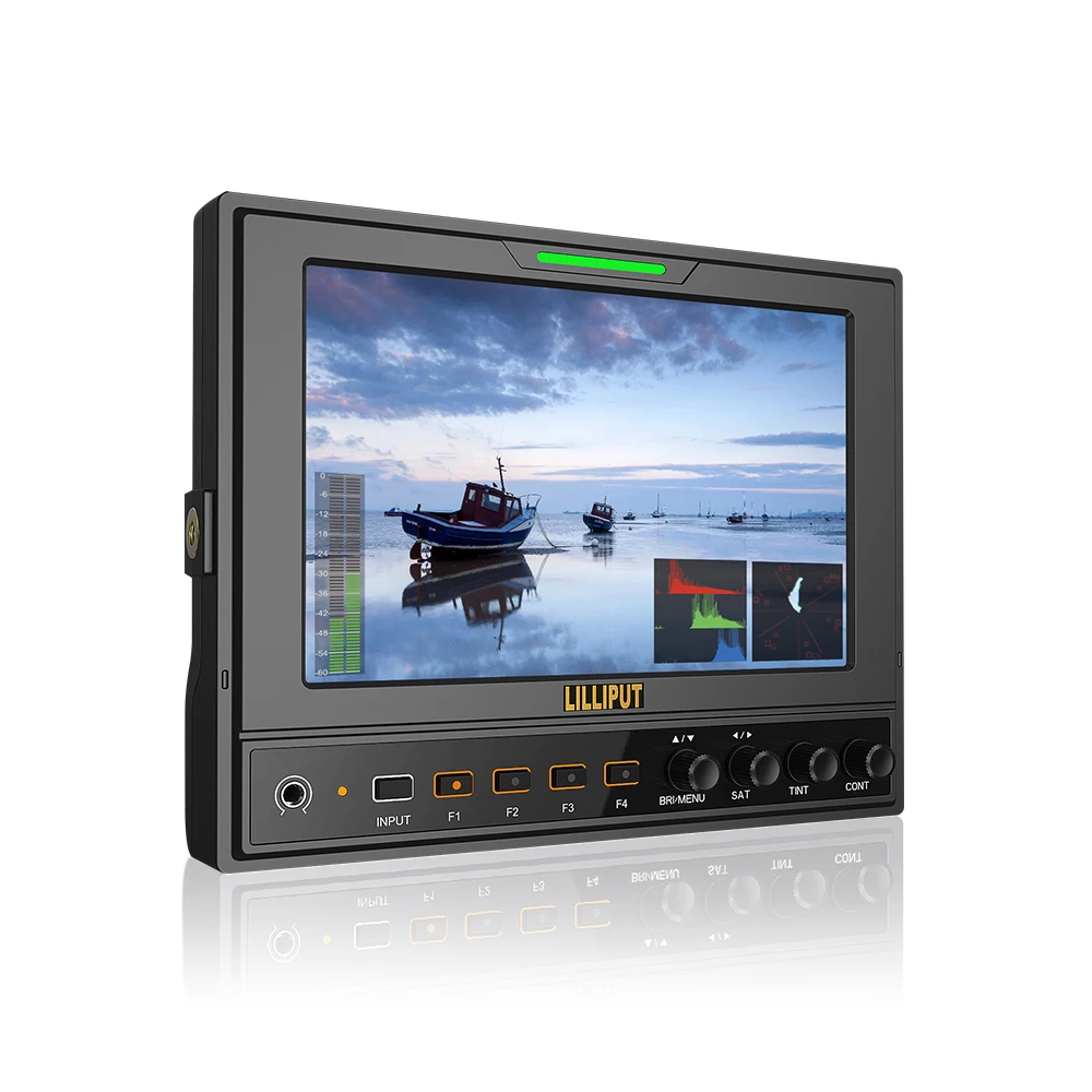 LILLIPUT 662/S 7 светодиодный LED IPS HD камера полевой монитор 3G SDI HDMI AV вход выход 1280 800