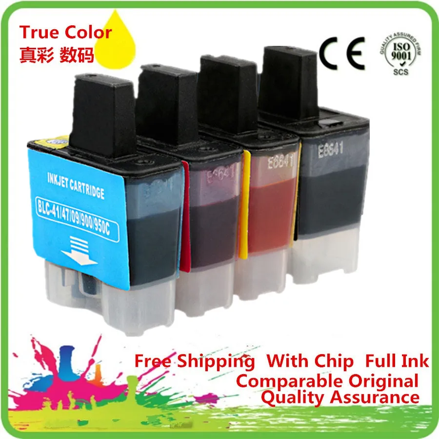 Сменные LC09 LC41 LC47 LC900 LC950 чернильные картриджи для MFC-5440CN FAX 1835C 1840C 1940CN 2440C |