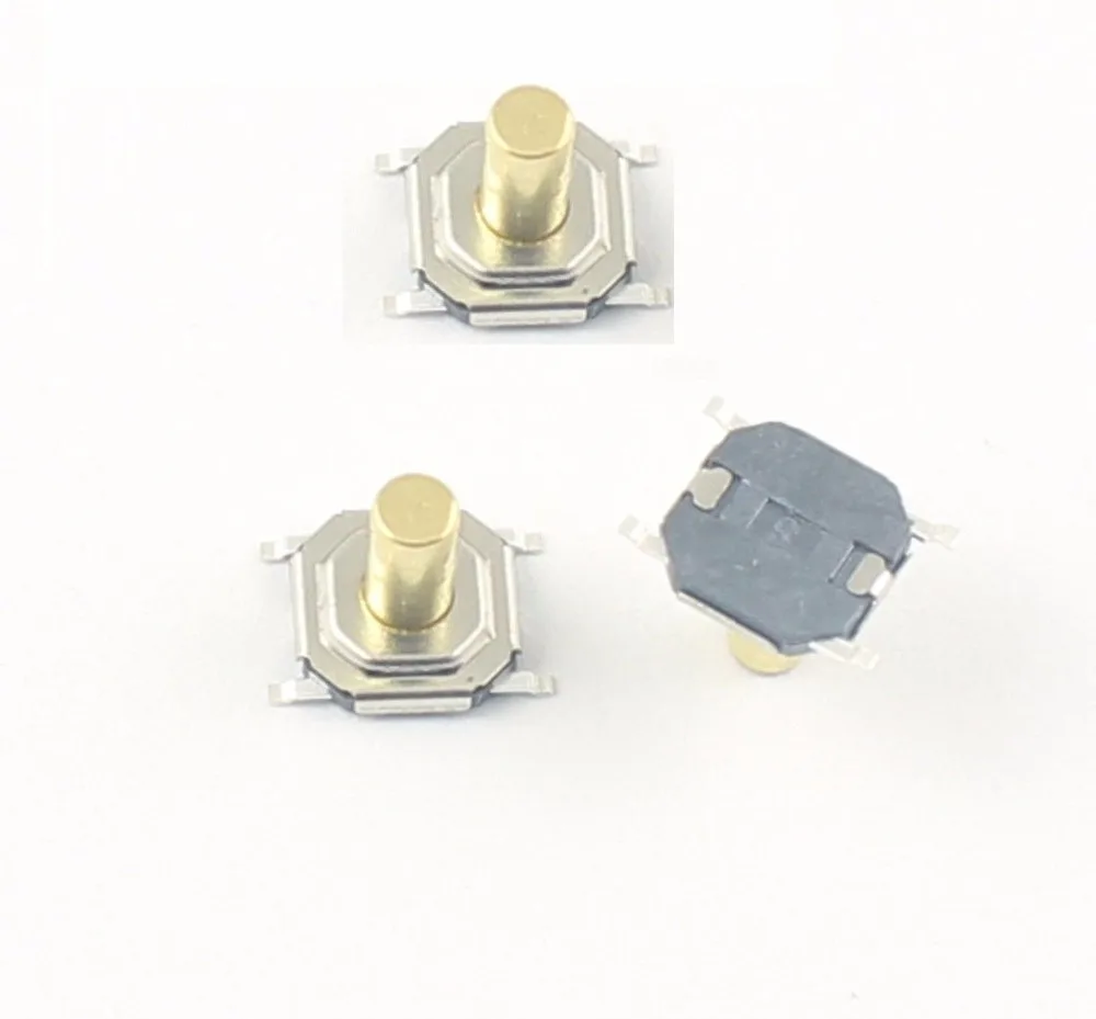

20 шт., кнопочный переключатель SMT SMD 5,2x5,2x5 мм